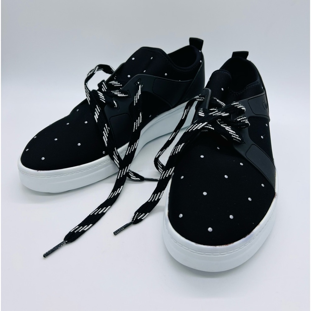 CIRCUS BY SAM EDELMAN WOMENS BLACK NEOPRENE SNEAKERS SIZE 11